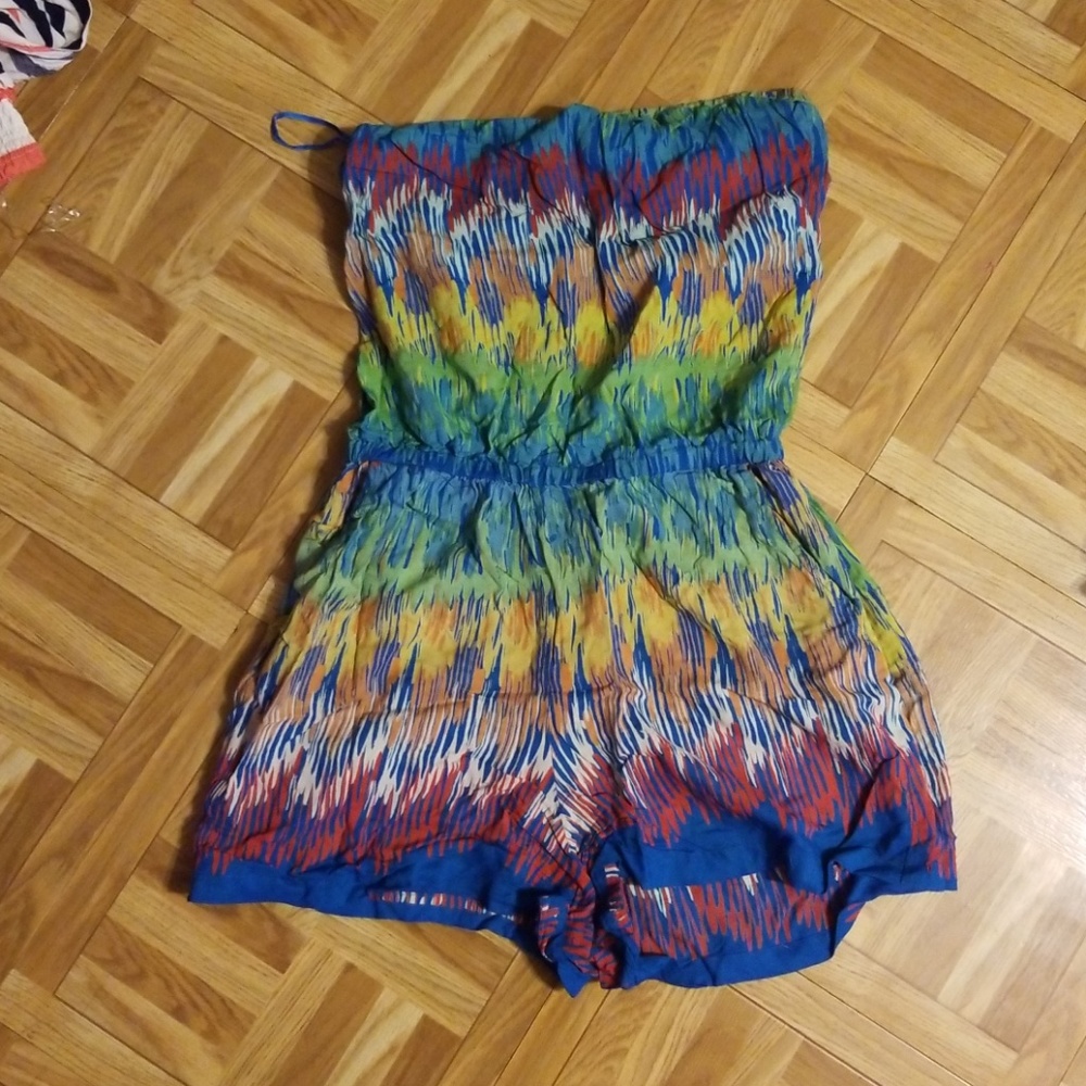 Multicolored romper